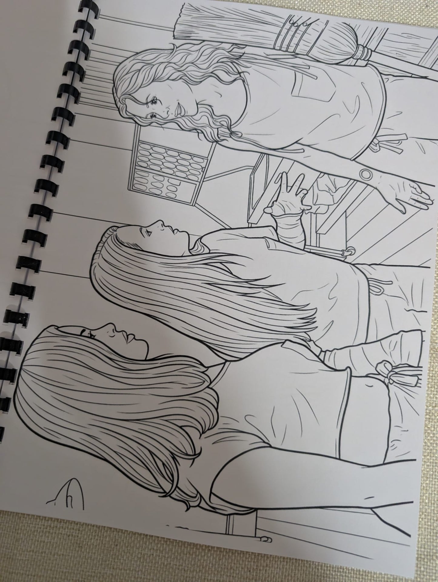 Charmed Colouring Book – Inspired TV Series Colouring Book | 20+ Magical Witchcraft & Sisterhood Colouring Pages