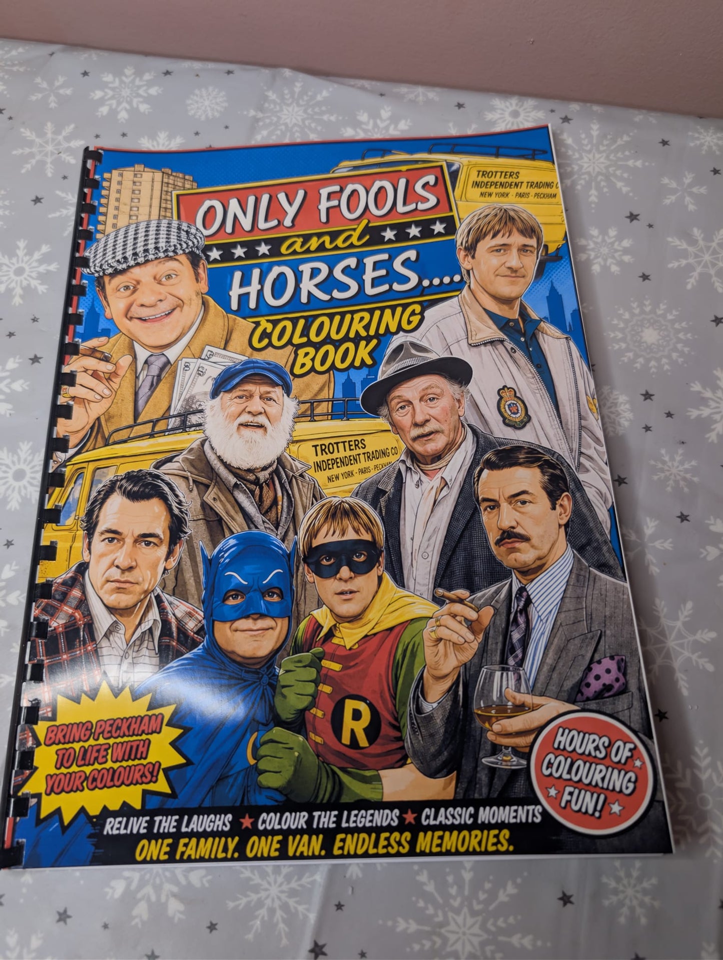 Only Fools and Horses Colouring Book – Inspired TV Series Colouring Book | 20+ Lovely Jubbly Colouring Pages