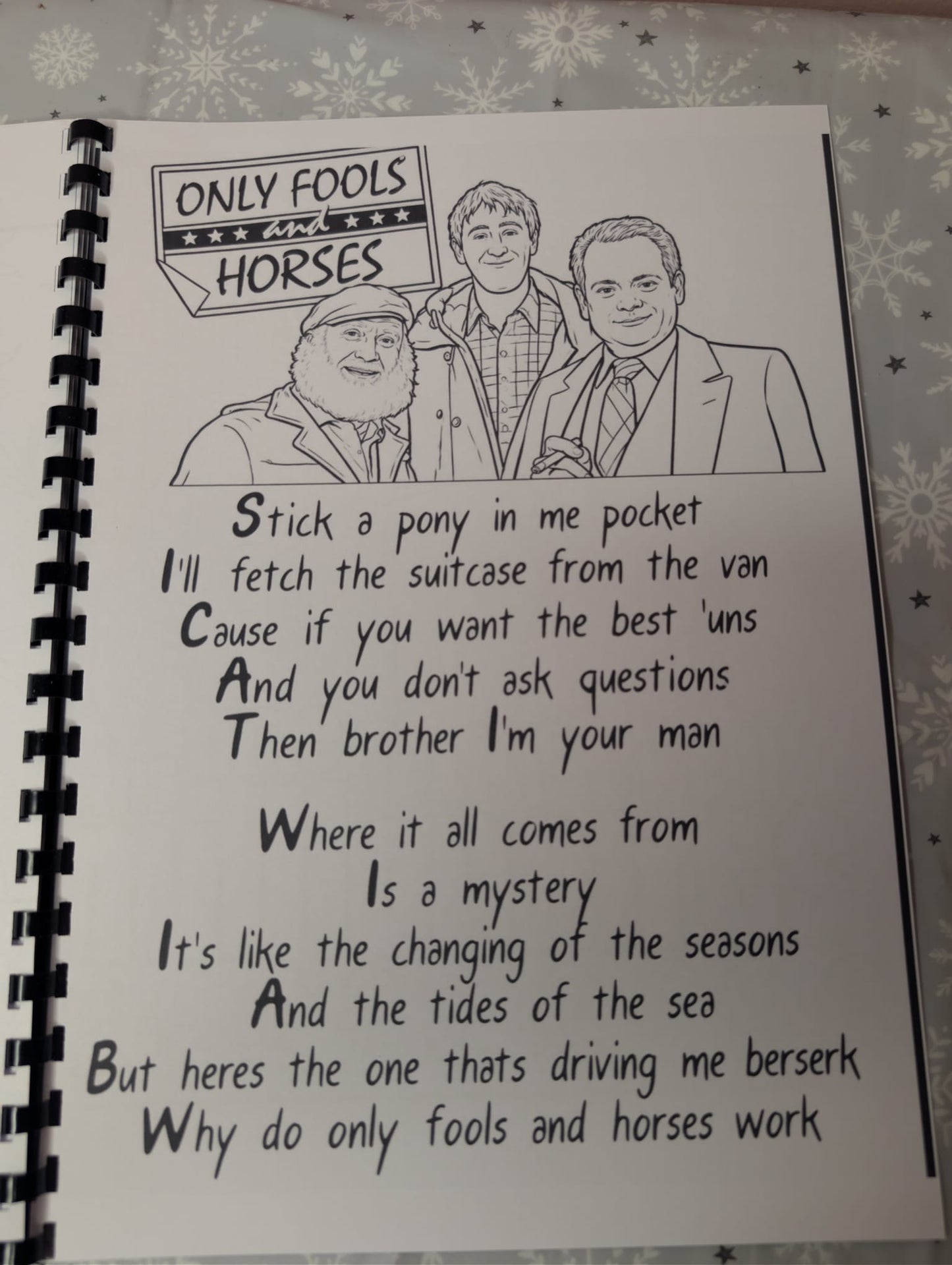 Only Fools and Horses Colouring Book – Inspired TV Series Colouring Book | 20+ Lovely Jubbly Colouring Pages