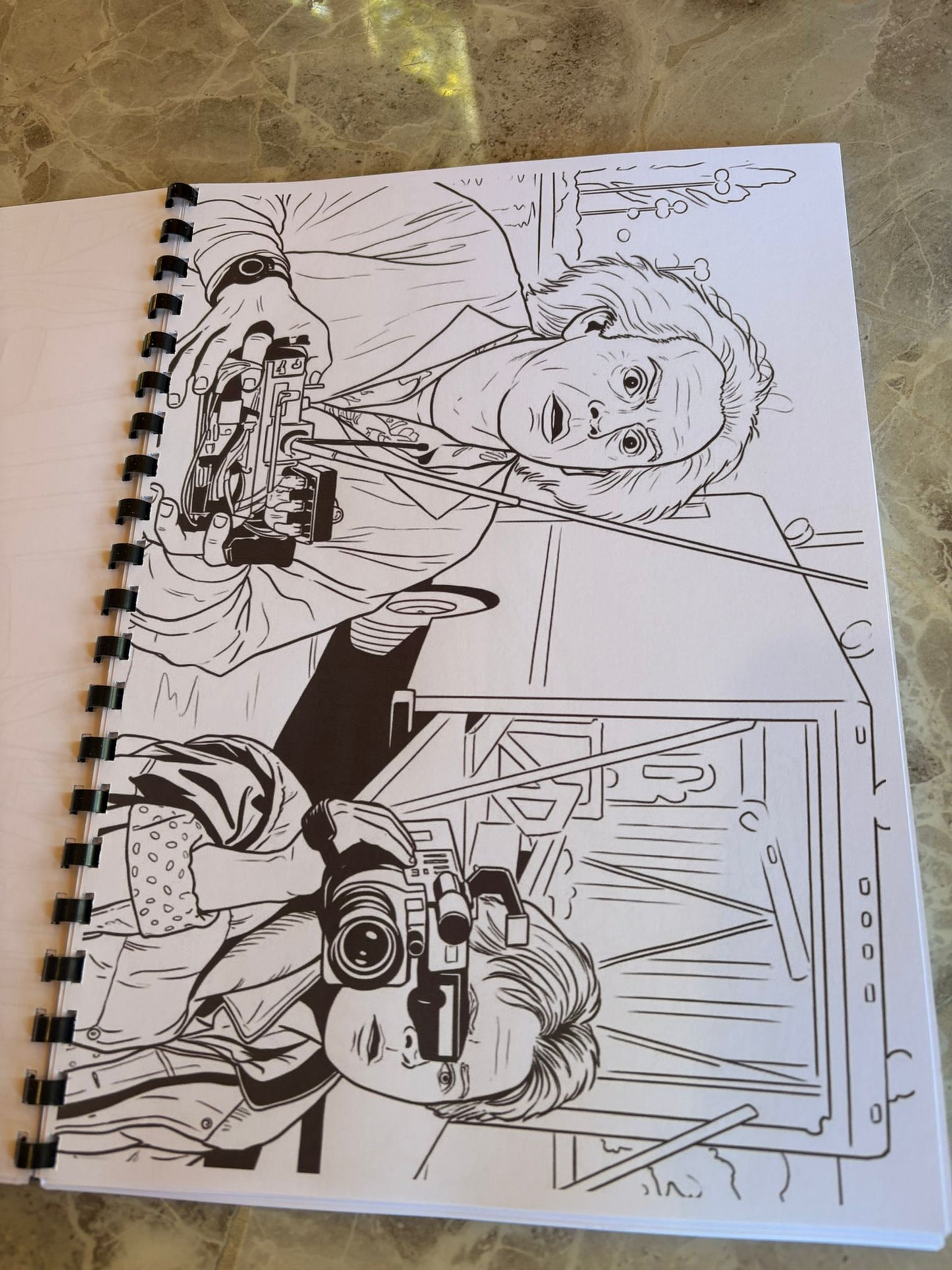 Back to the Future Colouring Book