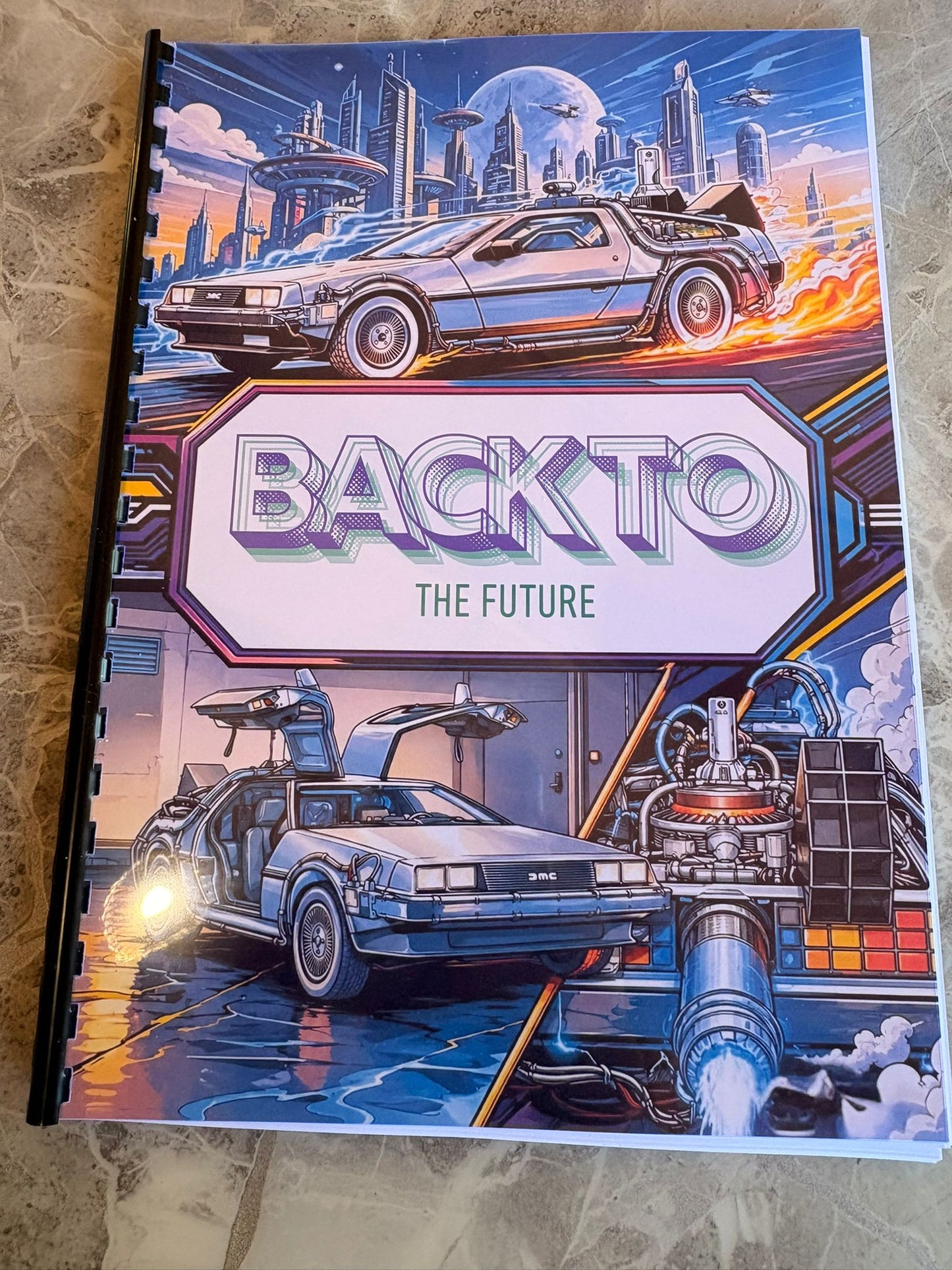 Back to the Future Colouring Book