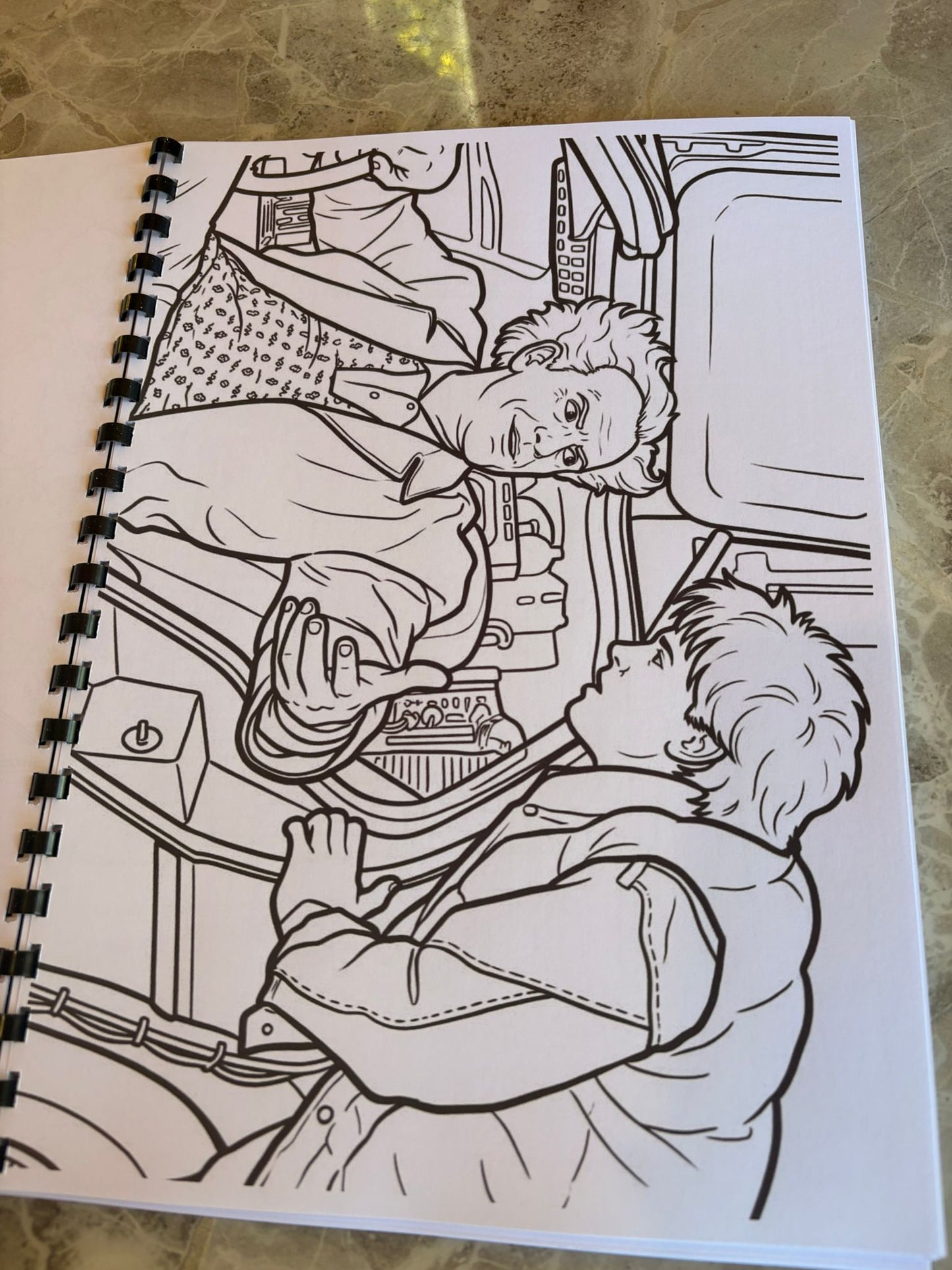 Back to the Future Colouring Book