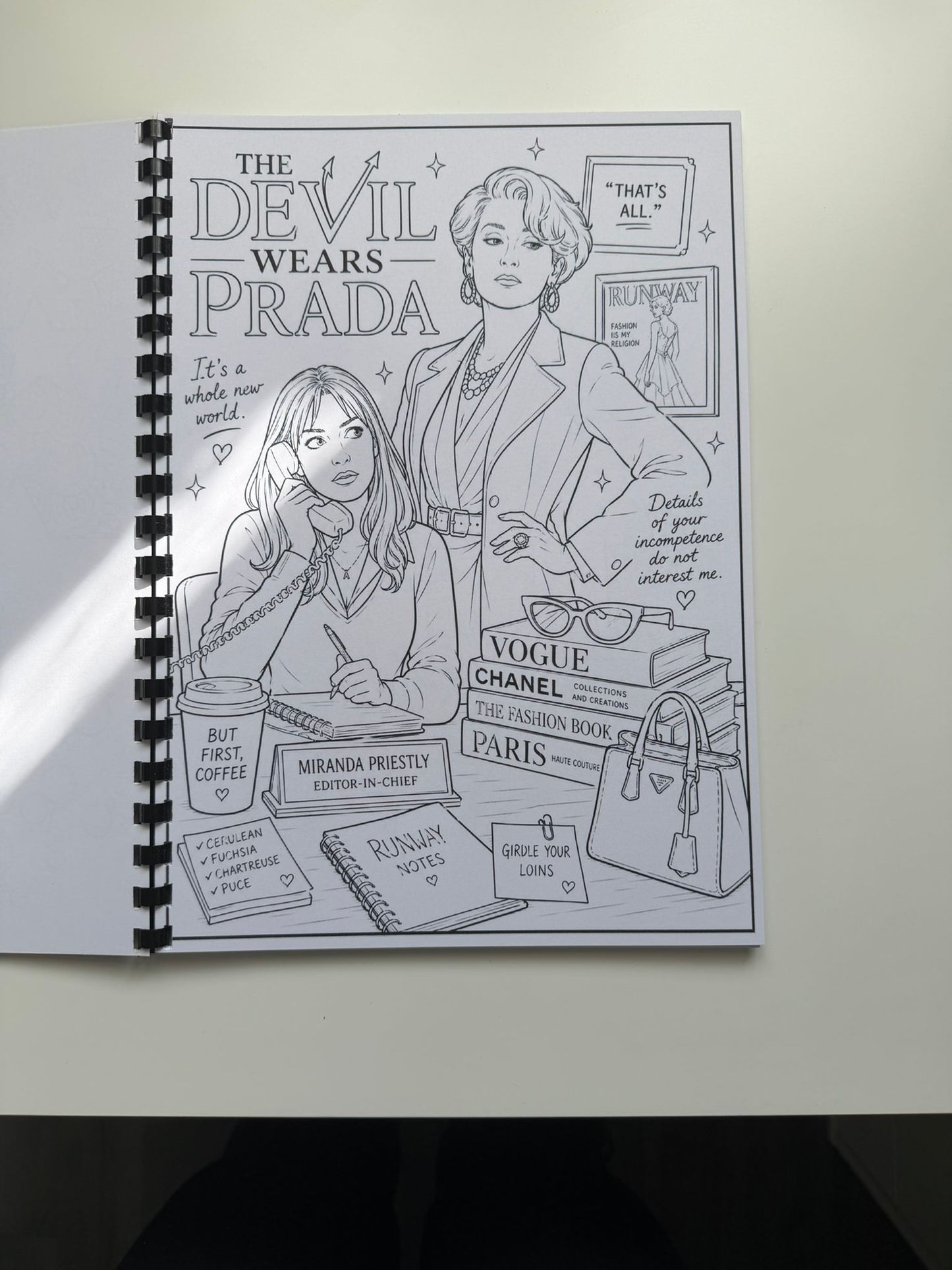 Musical Theatre Colouring Book – Inspired by Broadway & West End Classics | 20+ Show-Stopping Colouring Pages