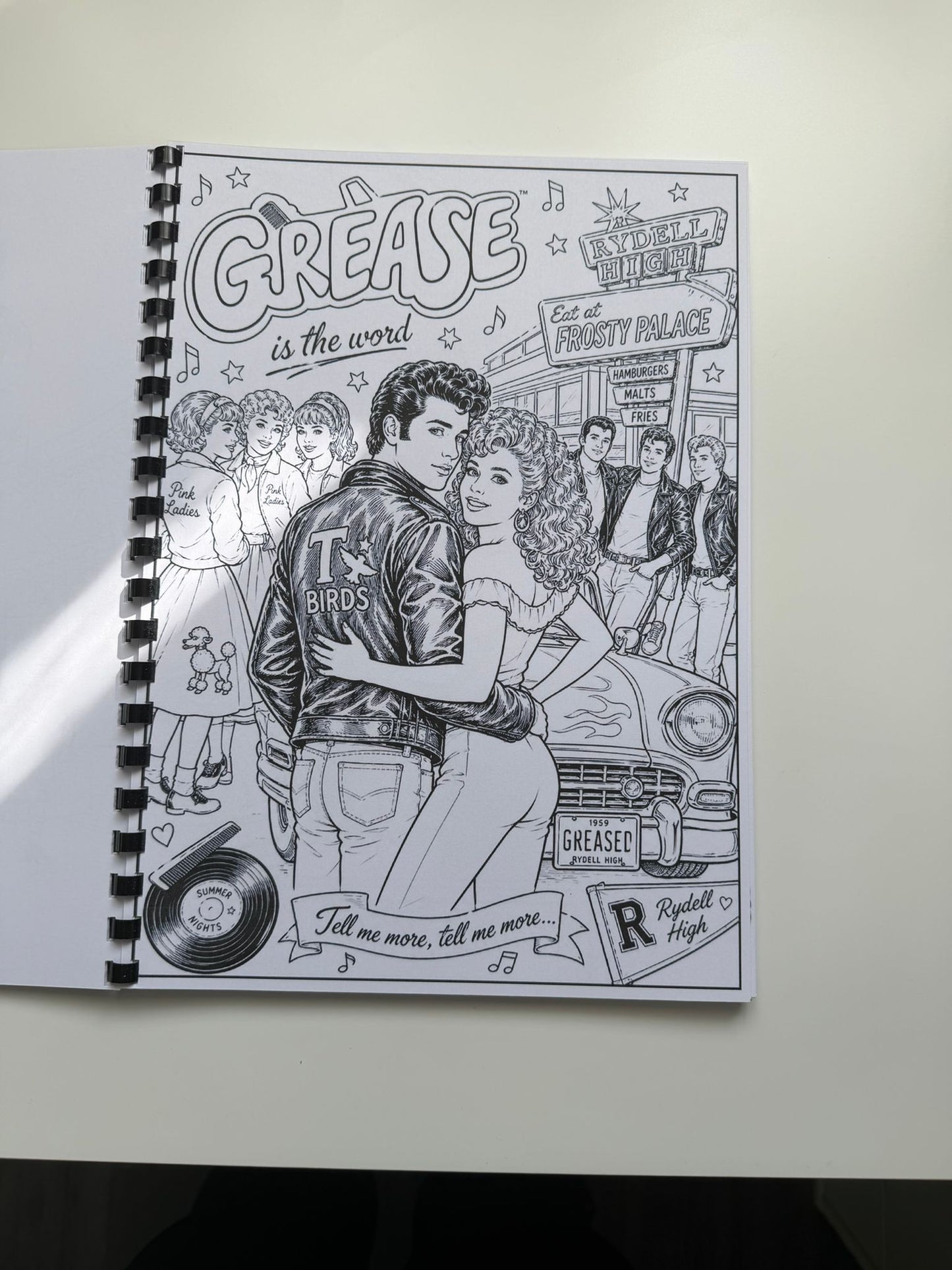 Musical Theatre Colouring Book – Inspired by Broadway & West End Classics | 20+ Show-Stopping Colouring Pages
