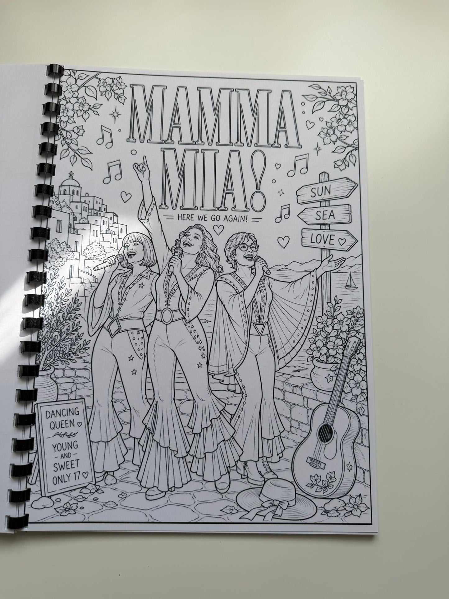 Musical Theatre Colouring Book – Inspired by Broadway & West End Classics | 20+ Show-Stopping Colouring Pages