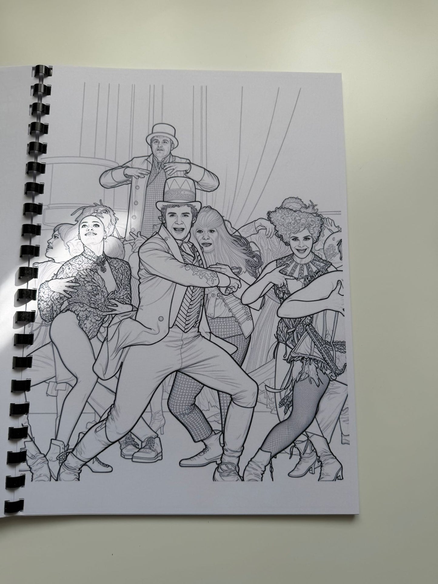 Musical Theatre Colouring Book – Inspired by Broadway & West End Classics | 20+ Show-Stopping Colouring Pages