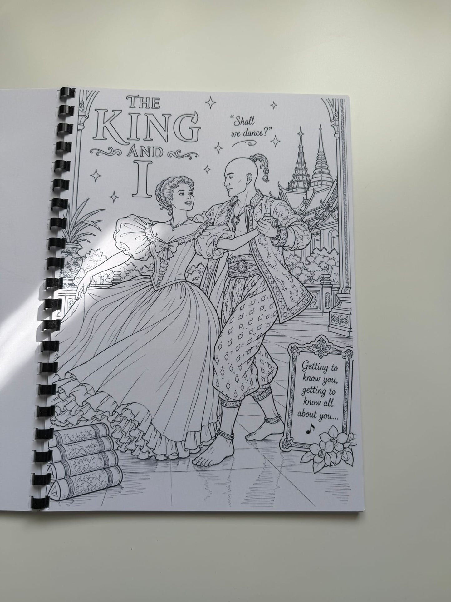 Musical Theatre Colouring Book – Inspired by Broadway & West End Classics | 20+ Show-Stopping Colouring Pages