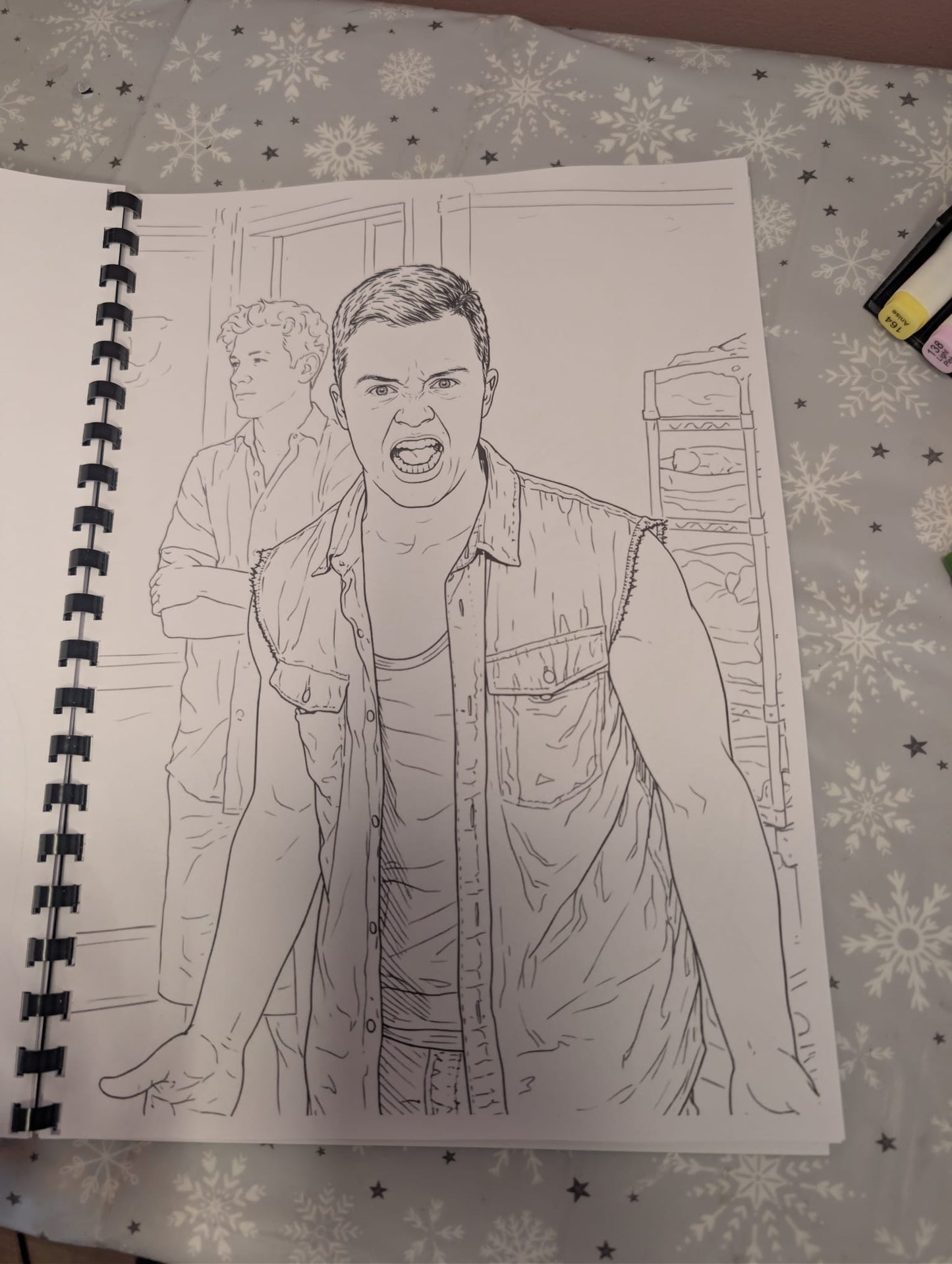 Shameless US Colouring Book – Inspired Fan Art Colouring Book | 20+ Pages of Gallagher Family Fun