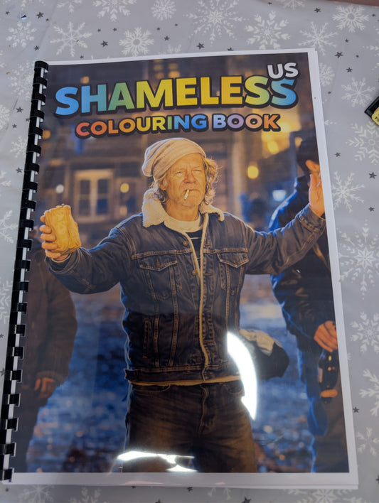 Shameless US Colouring Book – Inspired Fan Art Colouring Book | 20+ Pages of Gallagher Family Fun