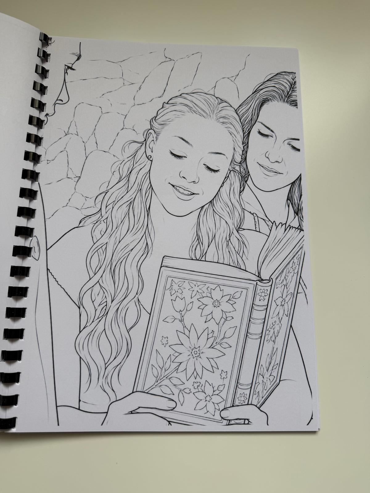 Mamma Mia Colouring Book | Musical Theatre Inspired Colouring Book | A4 Colouring Book Gift