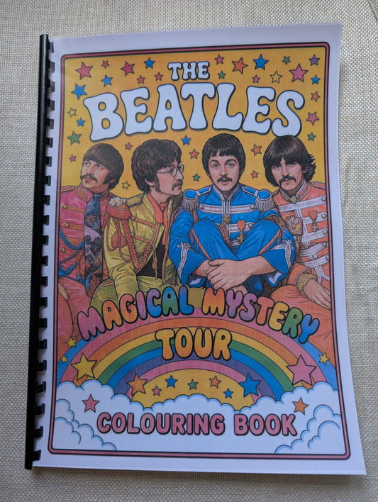 The Beatles Colouring Book – Inspired Music Legends Colouring Book | 20+ Pages Celebrating an Iconic Band