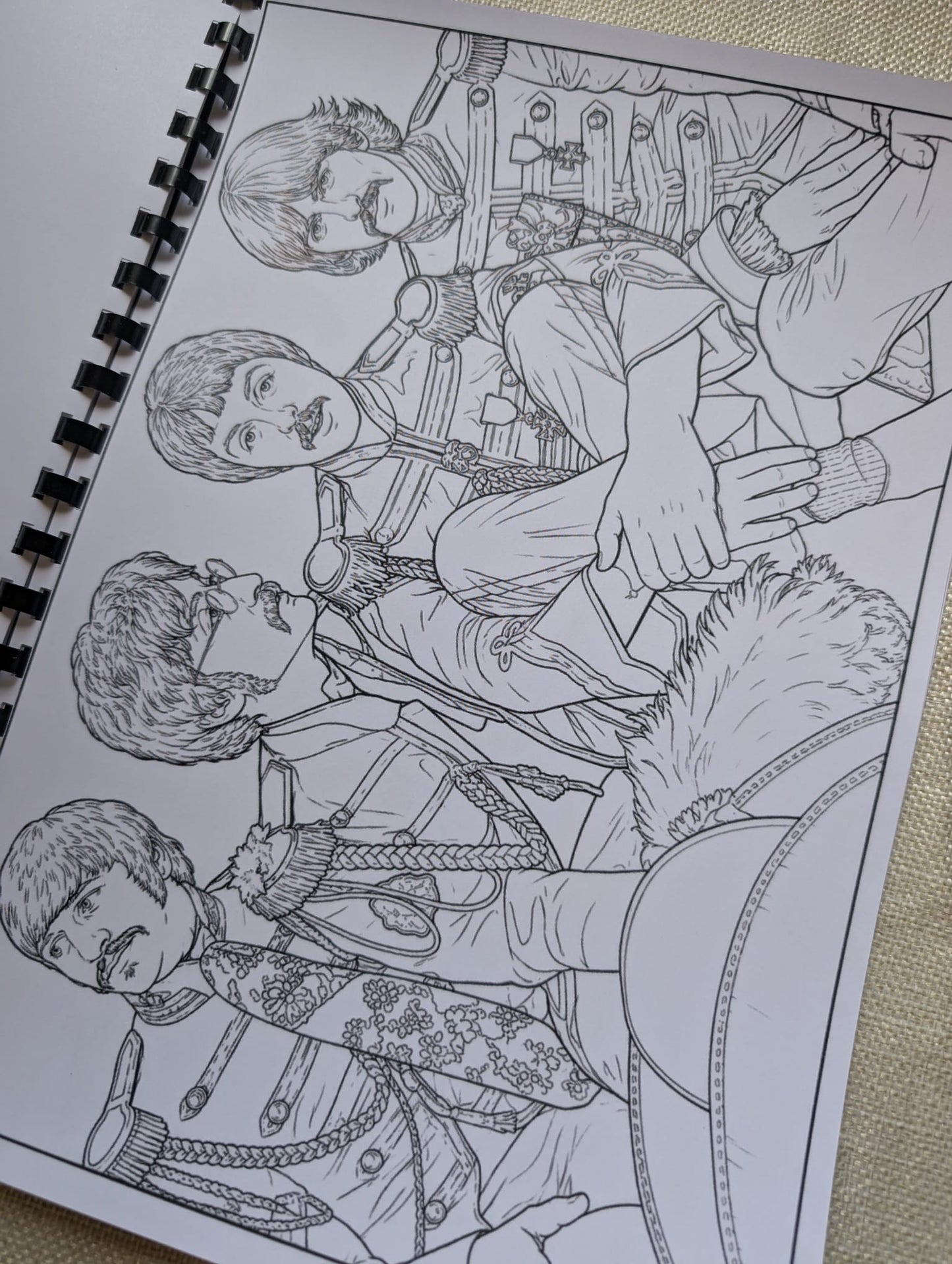 The Beatles Colouring Book – Inspired Music Legends Colouring Book | 20+ Pages Celebrating an Iconic Band