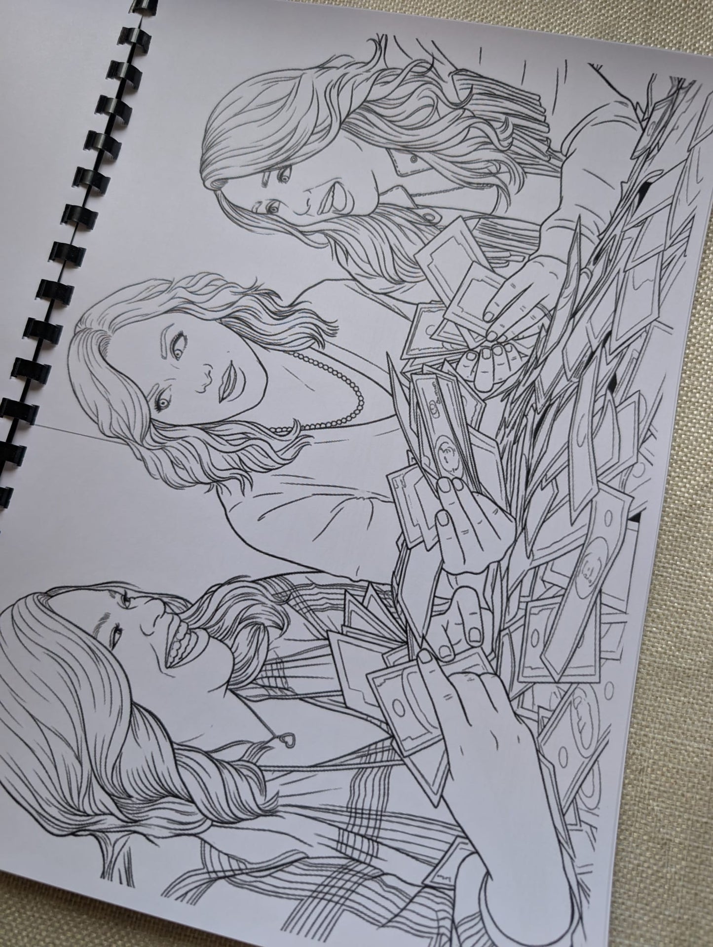 Good Girls Colouring Book – Inspired TV Series Colouring Book | 20+ Pages of Crime, Comedy & Chaos