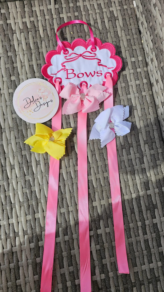 Hair bow holder