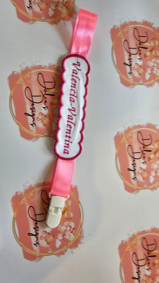 Personalised Dummy Clip