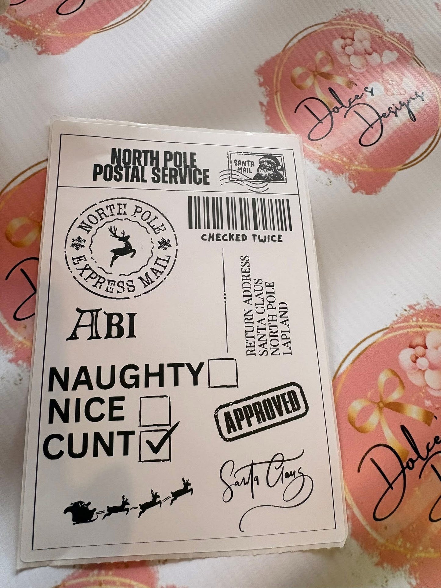 Santa’s Postage Labels (10)