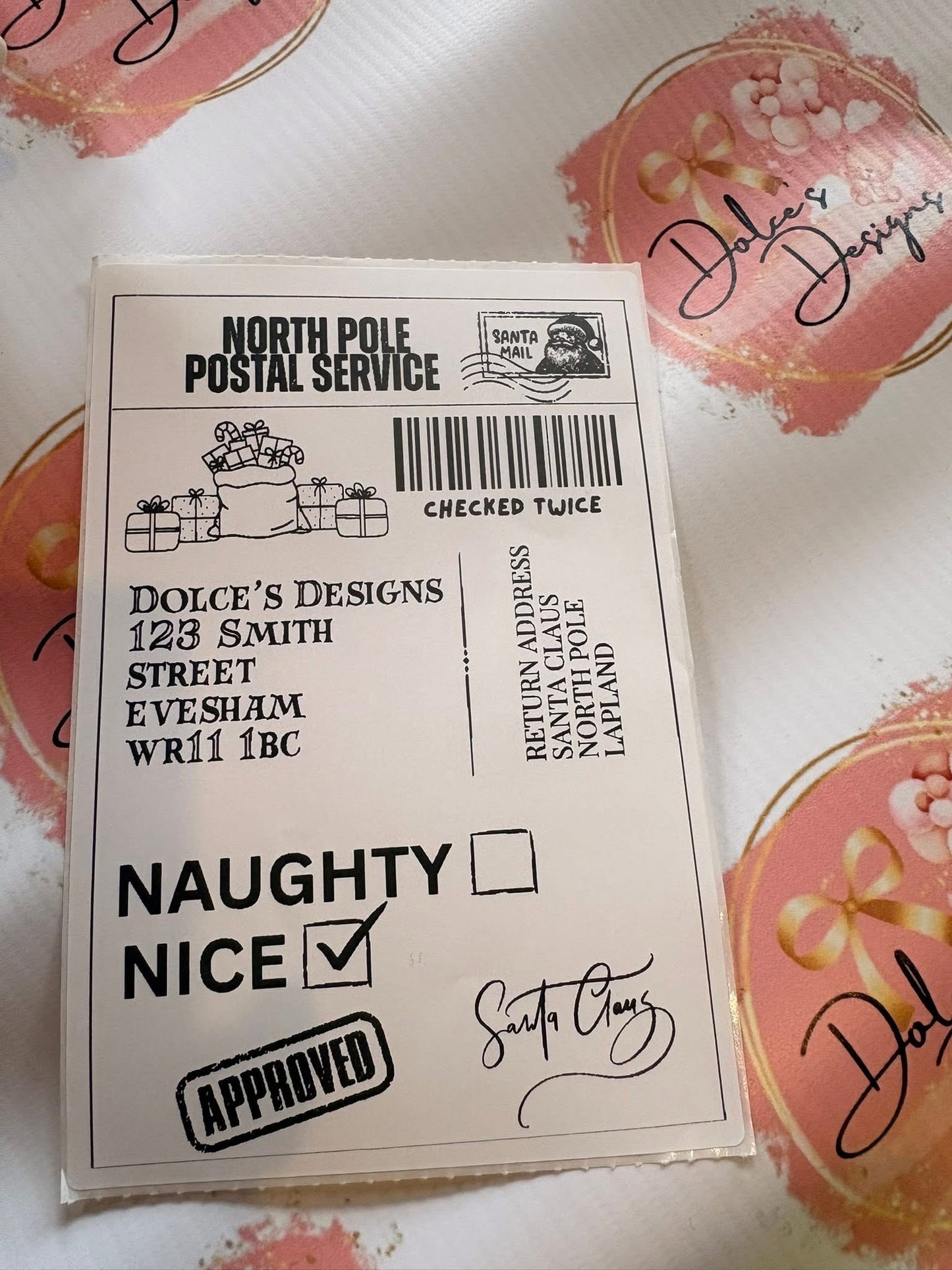 Santa’s Postage Labels (10)