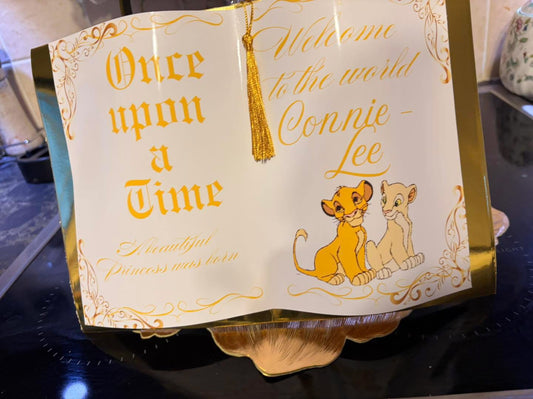 Simba - Birth Photo Prop