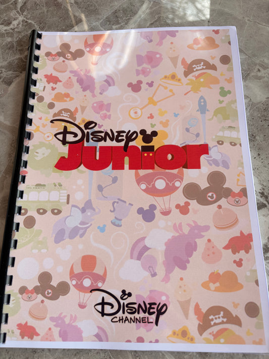 Disney Jr Shows Colouring Book