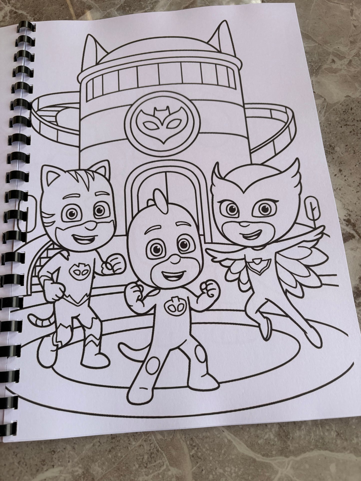 Disney Jr Shows Colouring Book