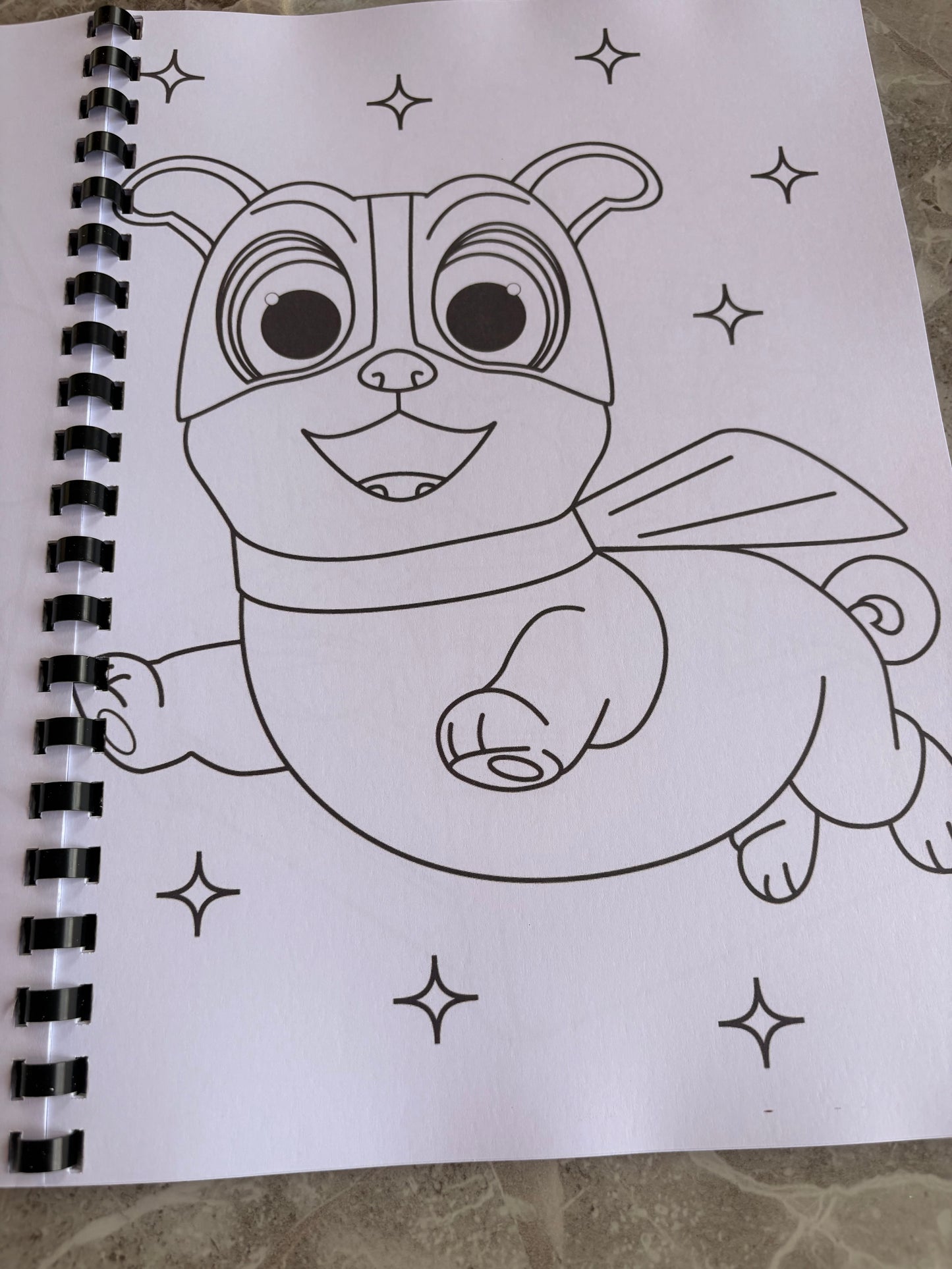 Disney Jr Shows Colouring Book