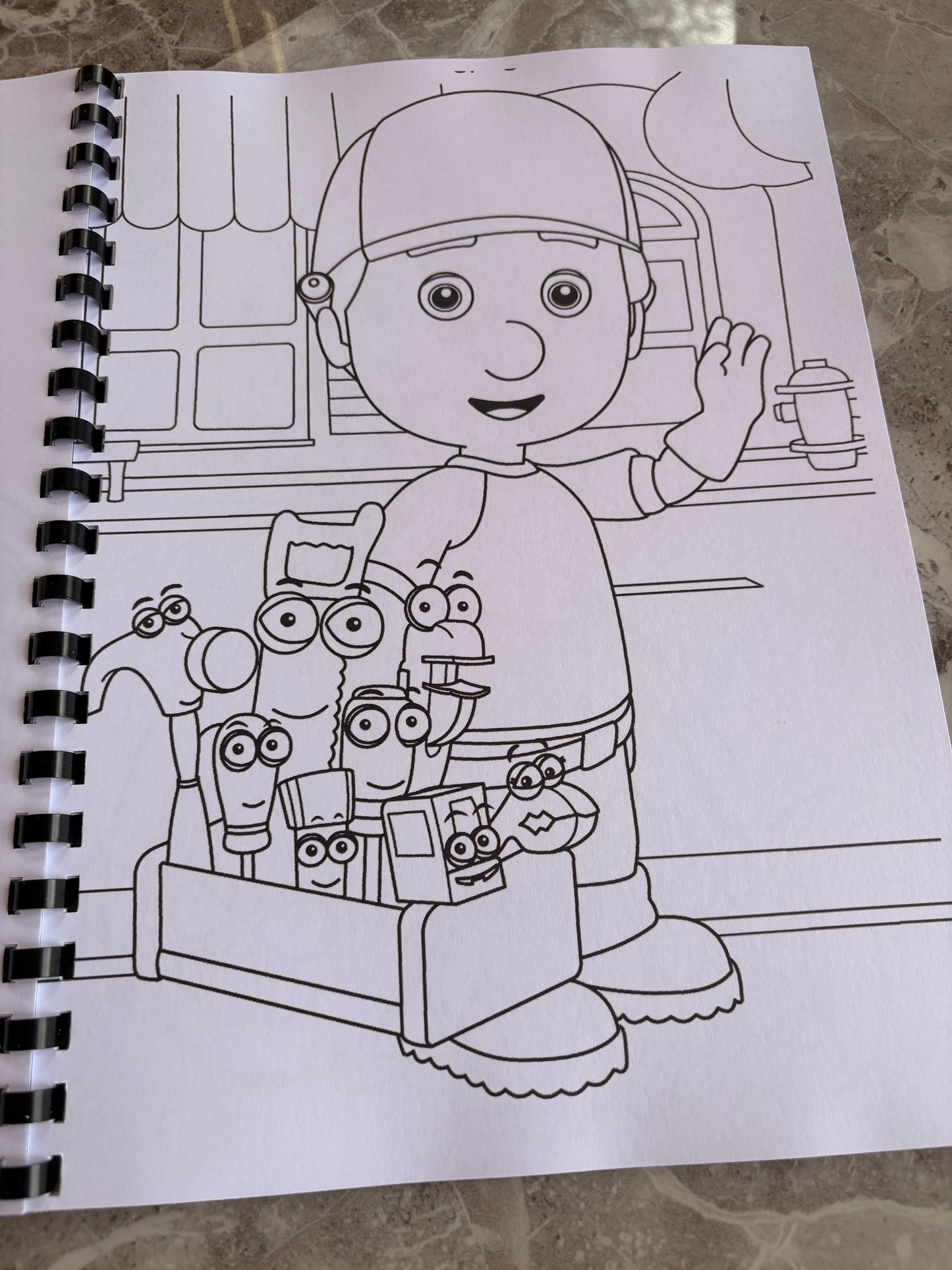 Disney Jr Shows Colouring Book