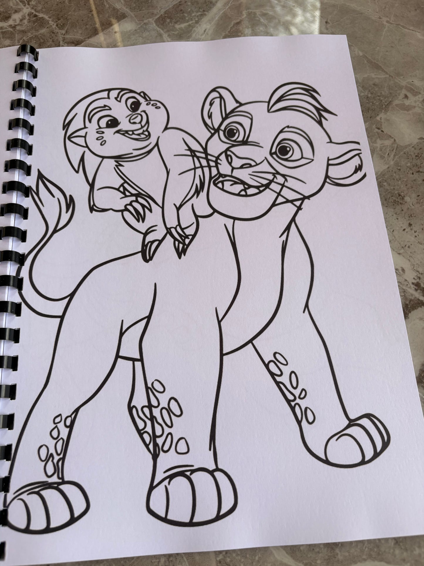 Disney Jr Shows Colouring Book