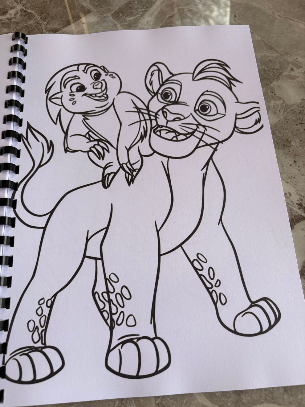 Disney Jr Colouring Book