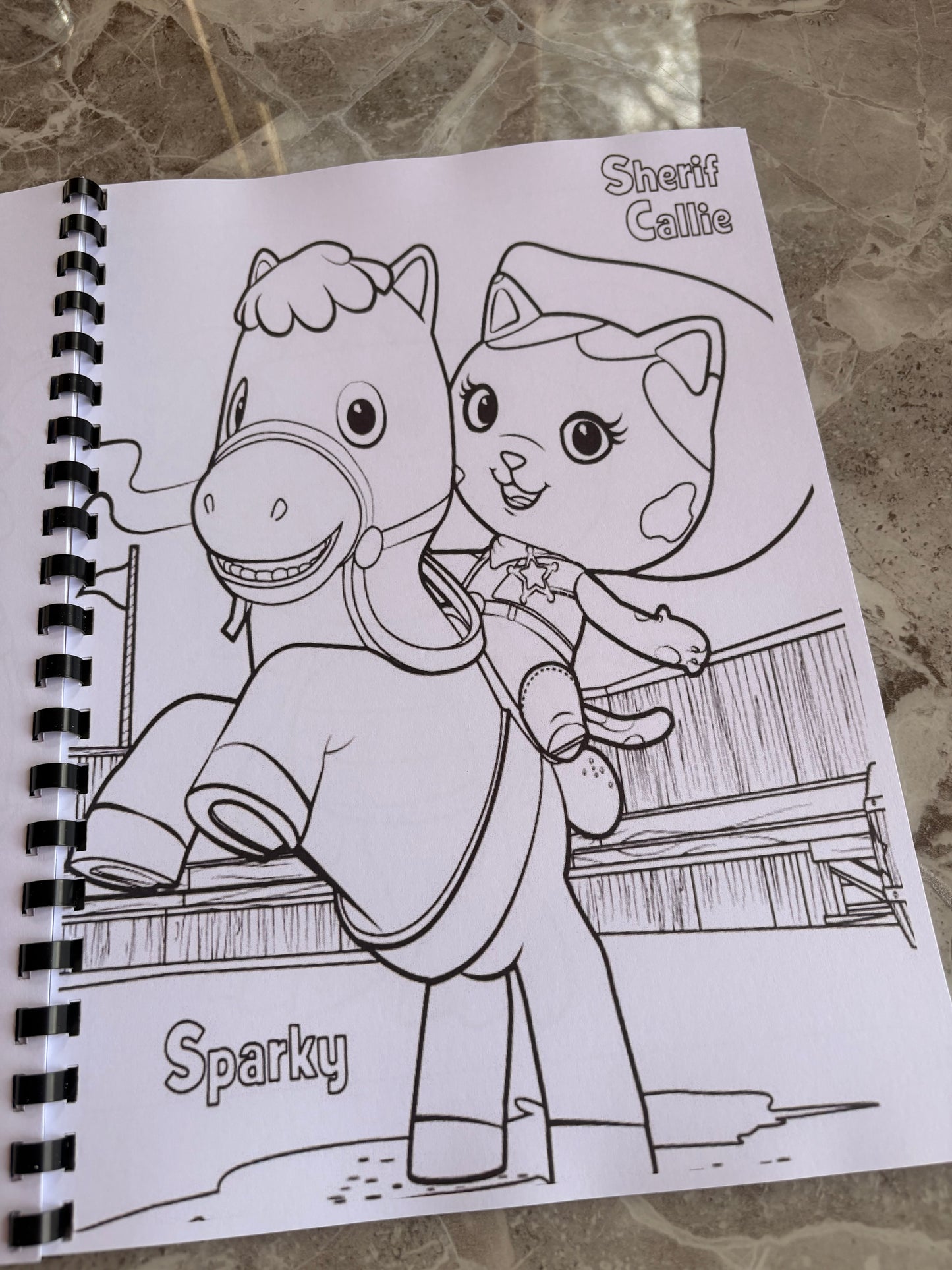 Disney Jr Shows Colouring Book