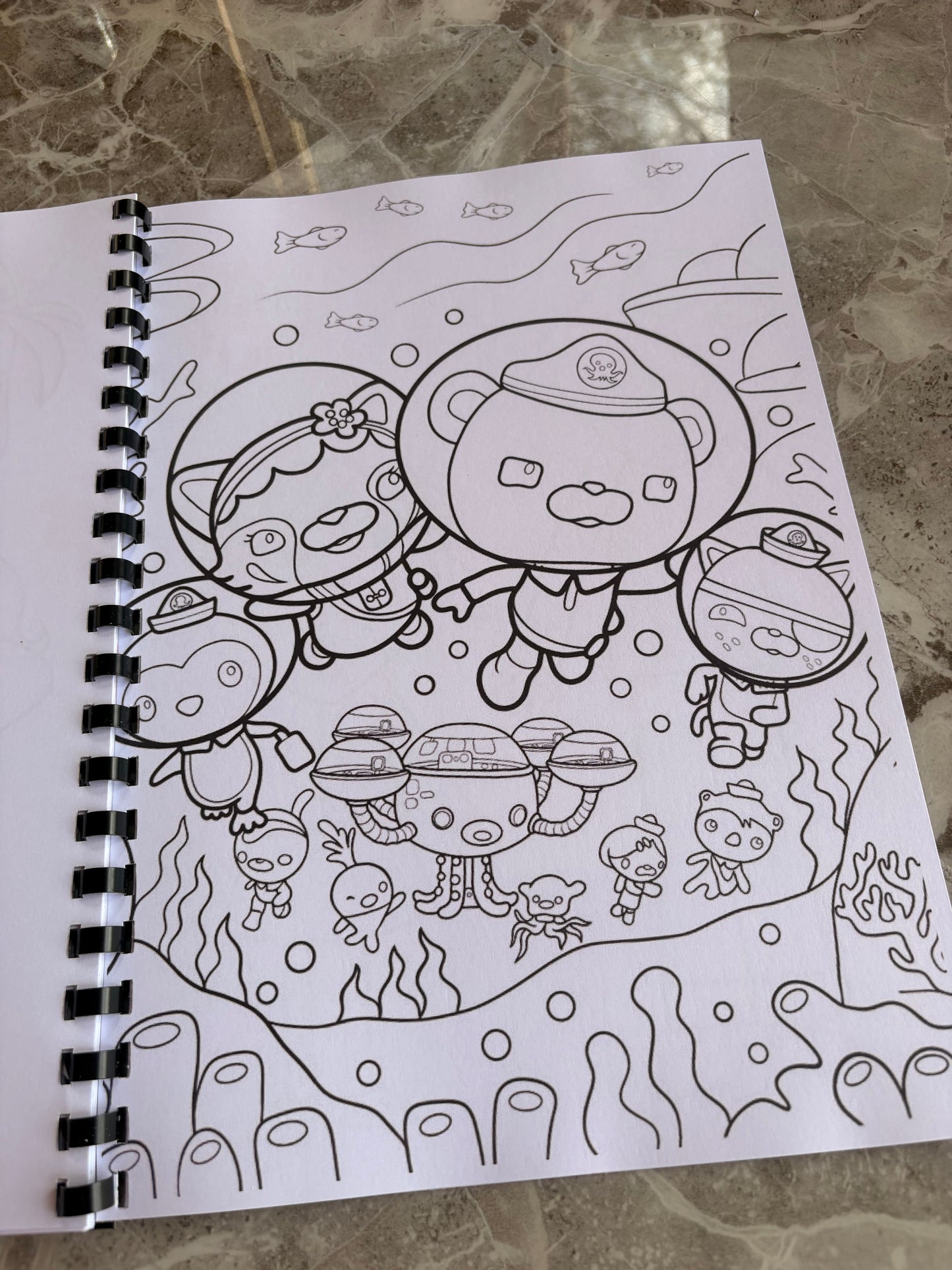 Disney Jr Shows Colouring Book