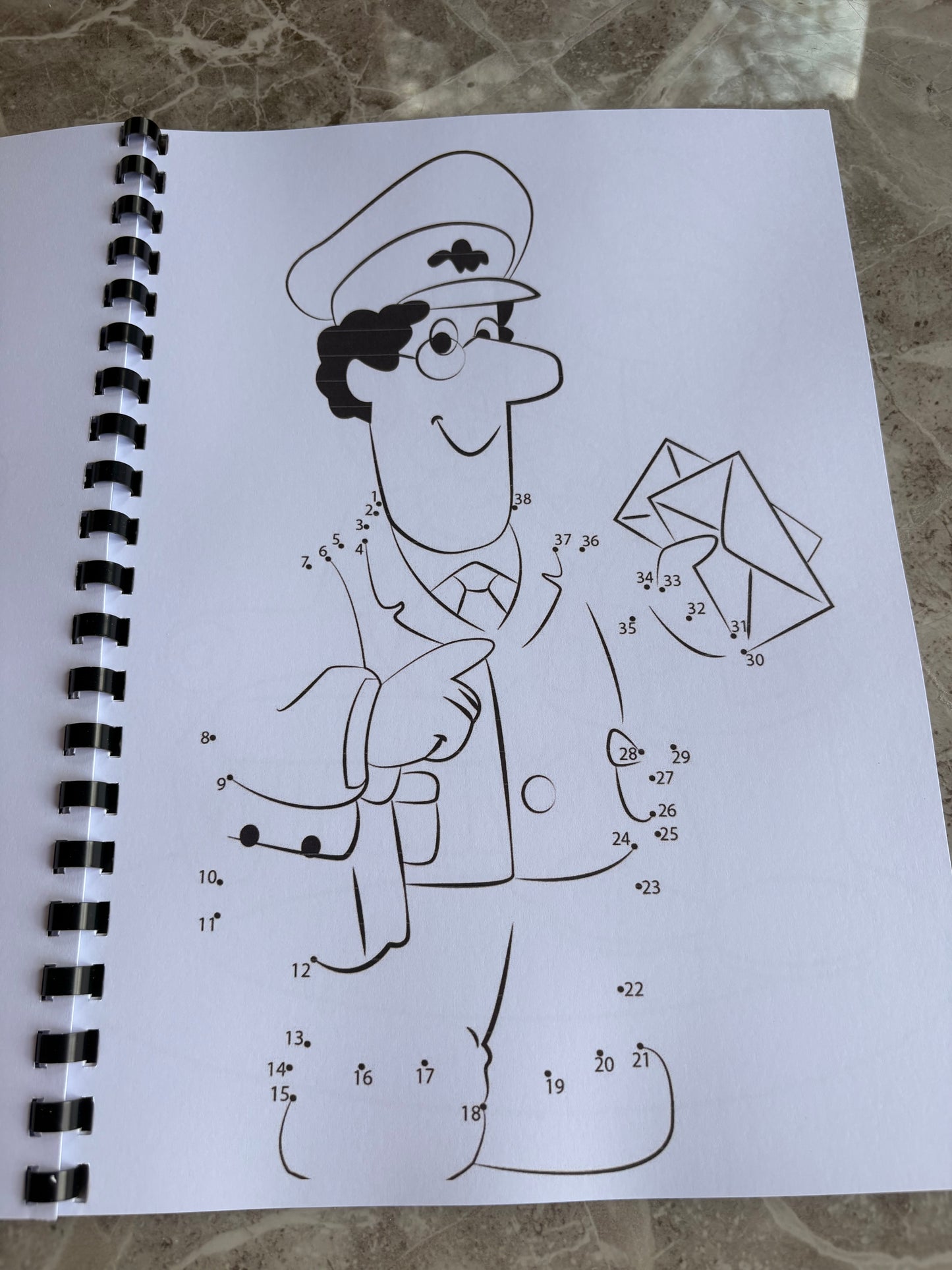 Postman Pat Inspired Colouring Book