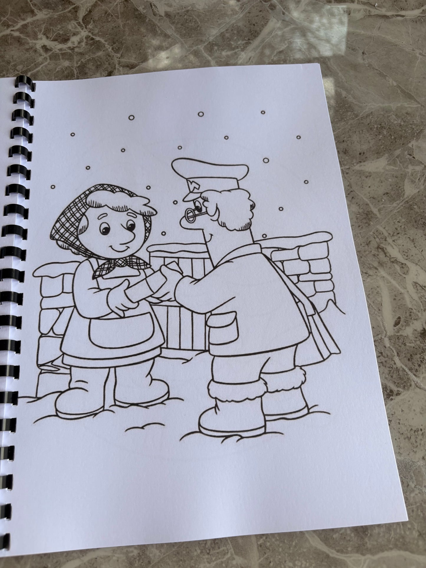 Postman Pat Inspired Colouring Book