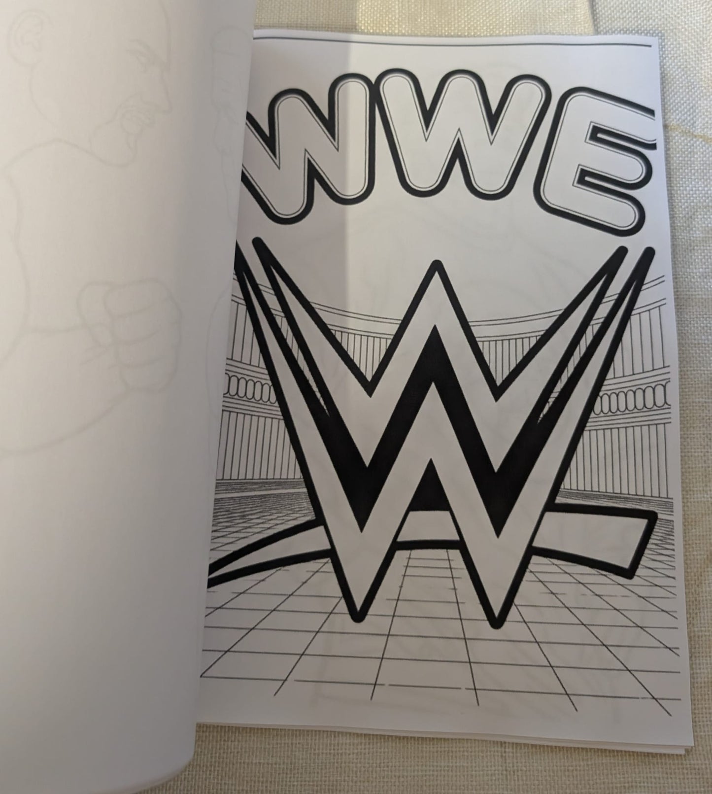 WWE Inspired Colouring Book