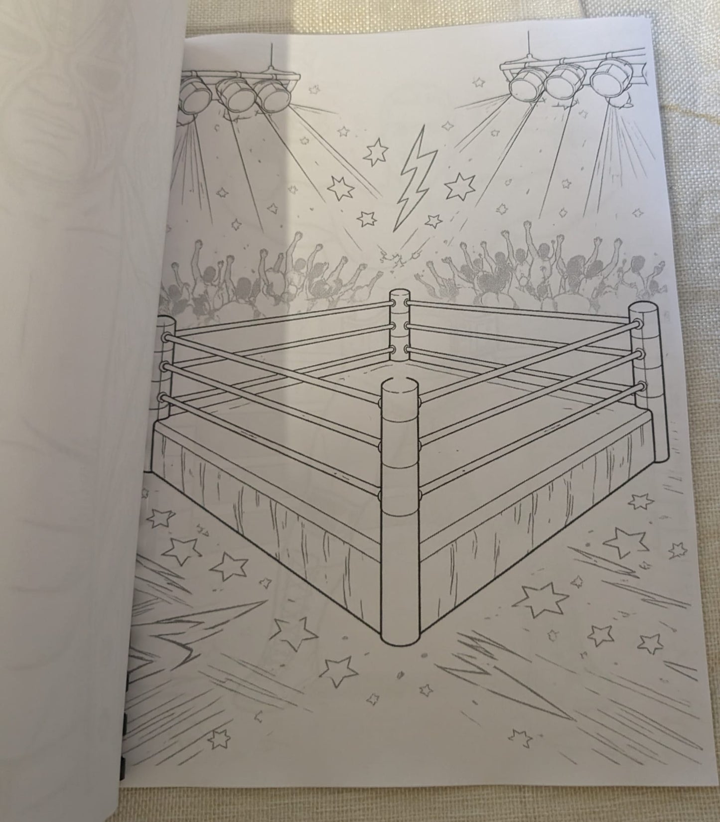 WWE Inspired Colouring Book