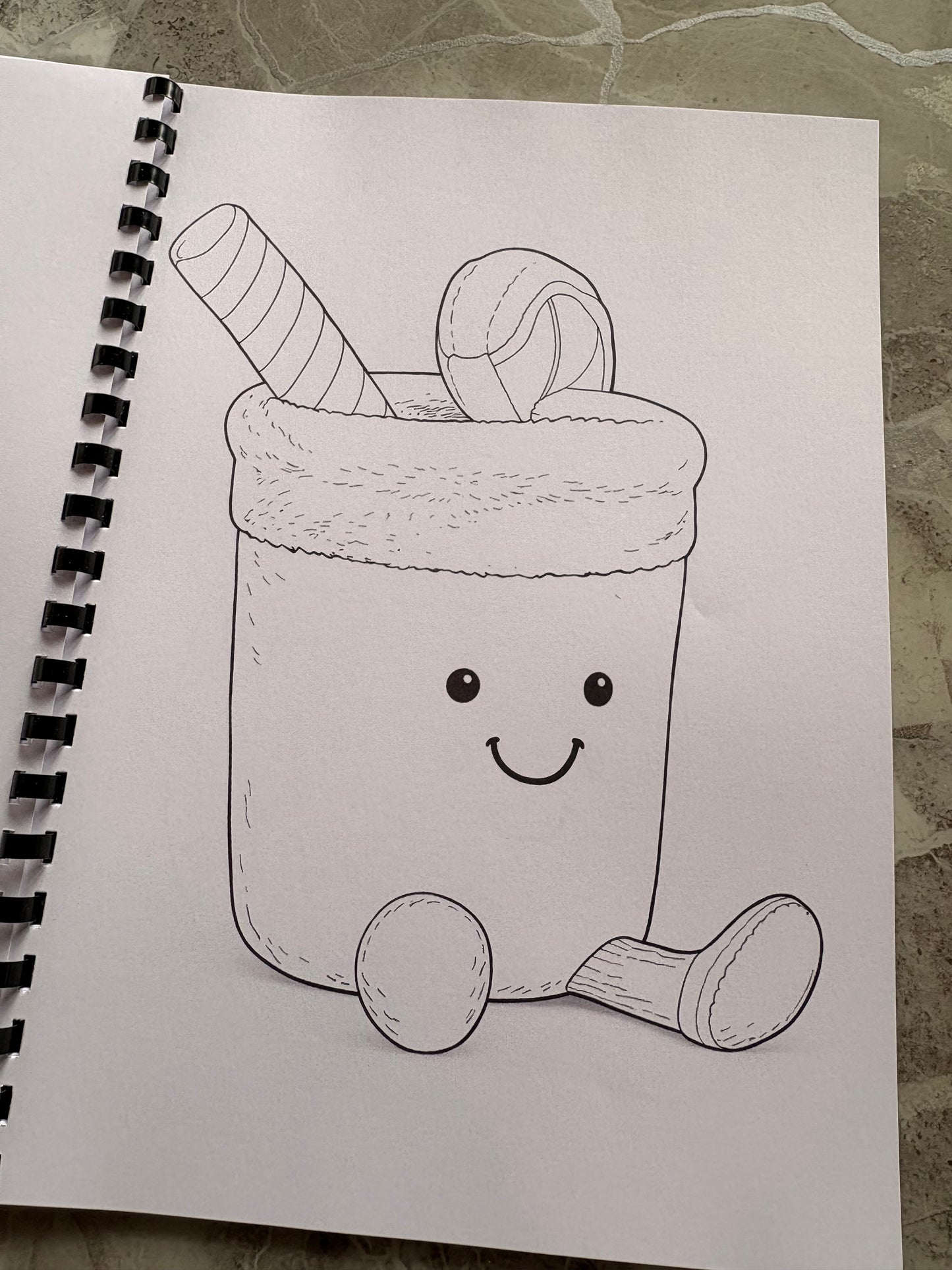 Summer Jellycat Plushie Colouring Book A4 | Cute Teddy Style Colouring Book | 20+ Pages | Kids & Adults Colouring Book | Printed in UK
