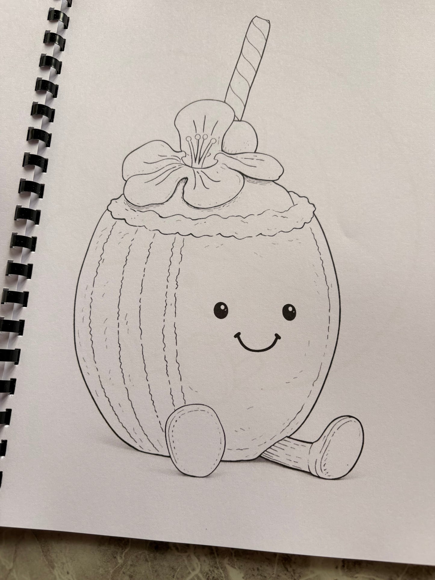 Summer Jellycat Plushie Colouring Book A4 | Cute Teddy Style Colouring Book | 20+ Pages | Kids & Adults Colouring Book | Printed in UK