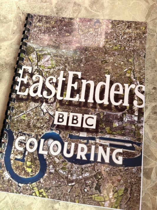 British Soap Drama Colouring Book | A4 | 20+ Pages