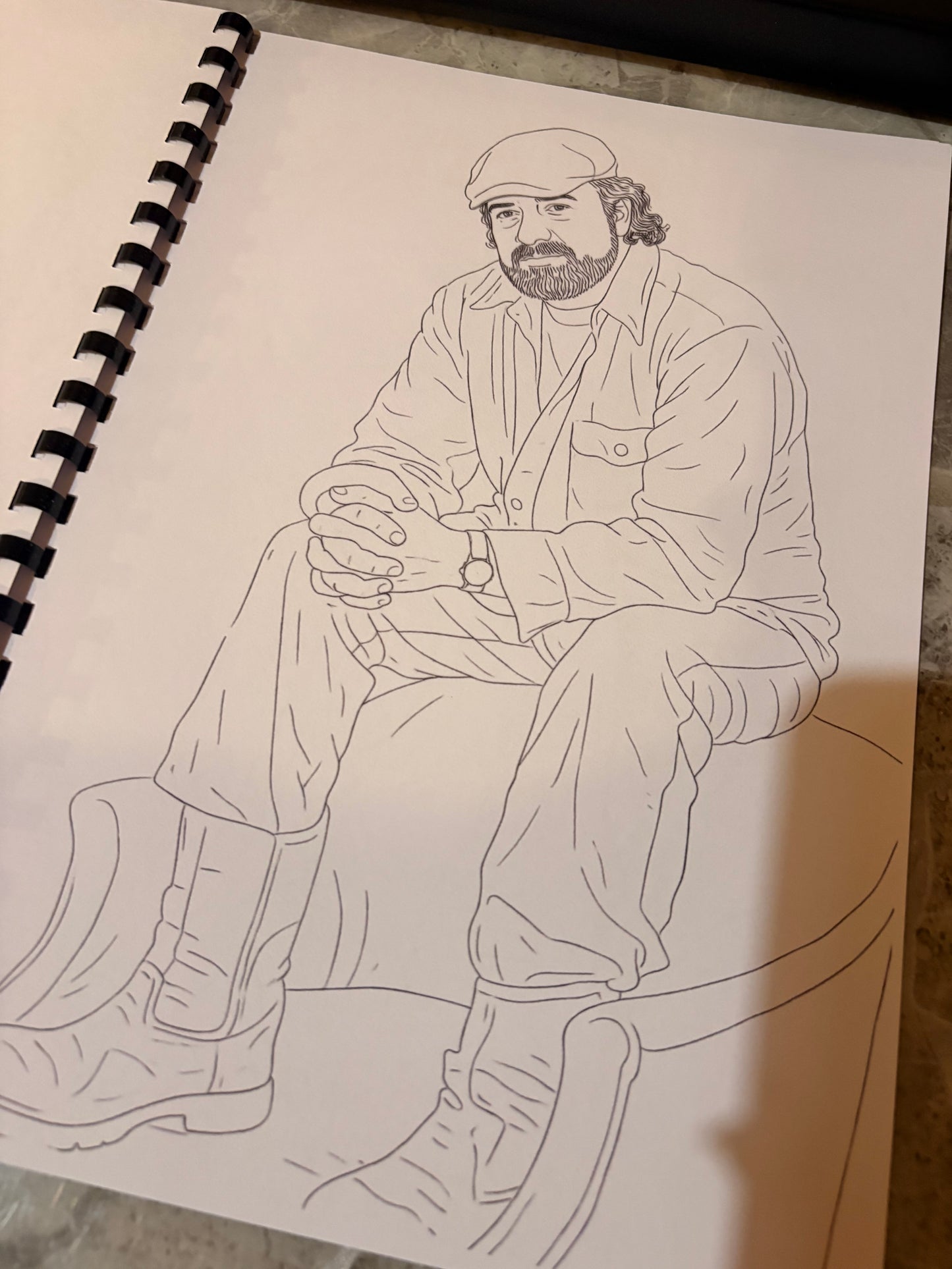 Emmerdale Inspired Colouring Book – A4 Adult Colouring Book