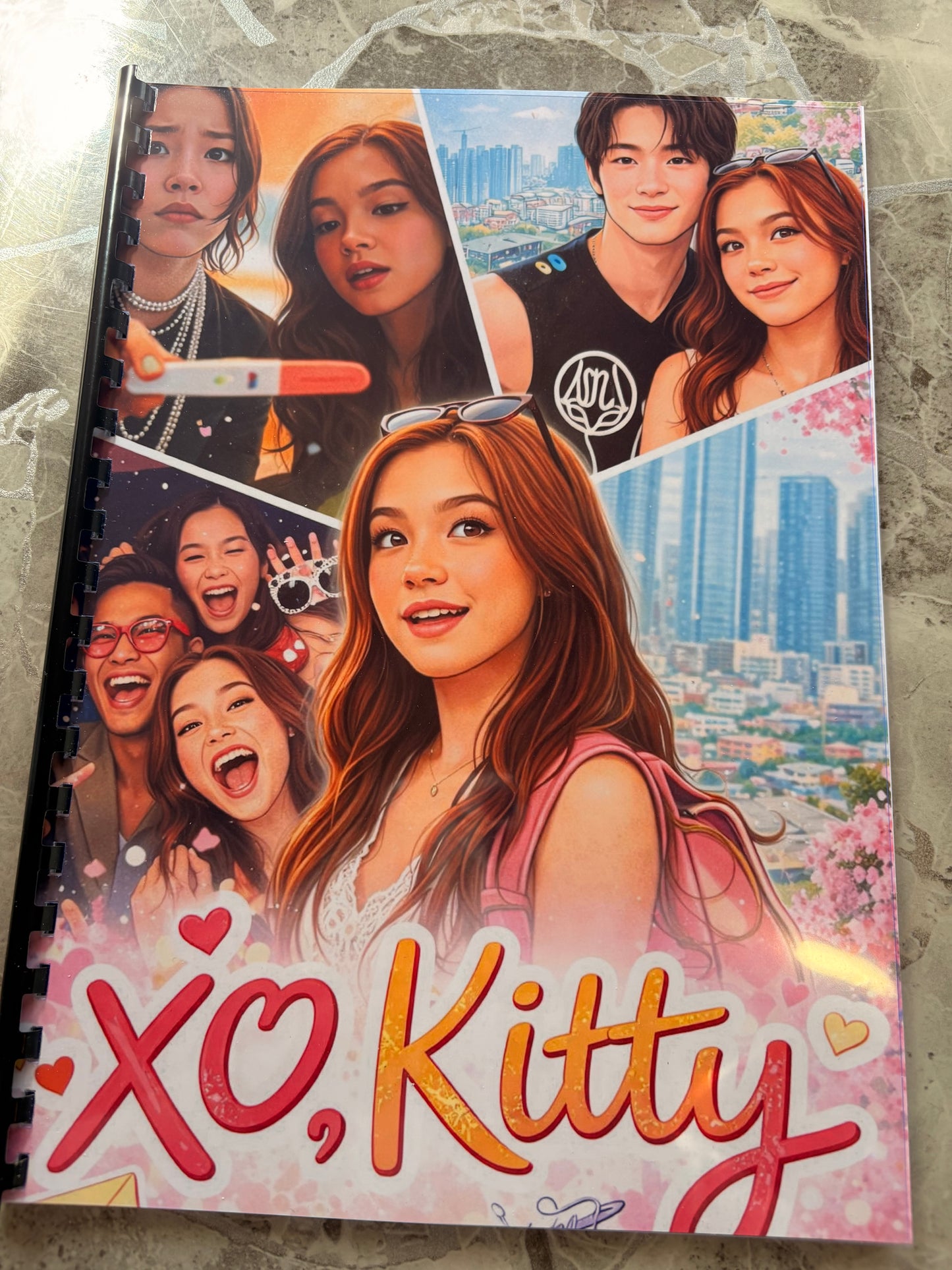 XO Kitty Colouring Book A4 | Romantic Teen Drama Colouring Book | 20+ Pages | Aesthetic Colouring Book | Printed in UK