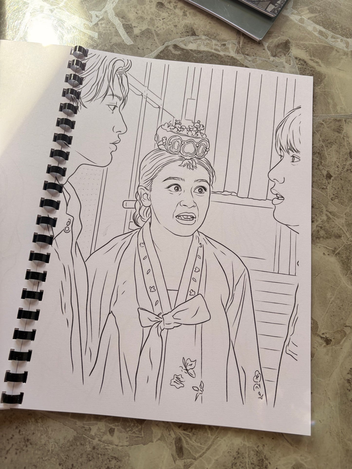 XO Kitty Colouring Book A4 | Romantic Teen Drama Colouring Book | 20+ Pages | Aesthetic Colouring Book | Printed in UK