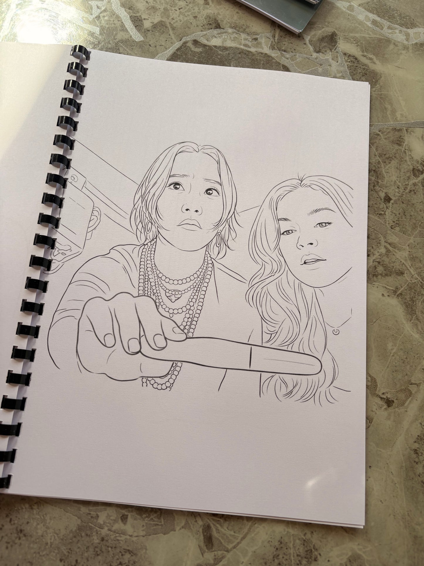 XO Kitty Colouring Book A4 | Romantic Teen Drama Colouring Book | 20+ Pages | Aesthetic Colouring Book | Printed in UK