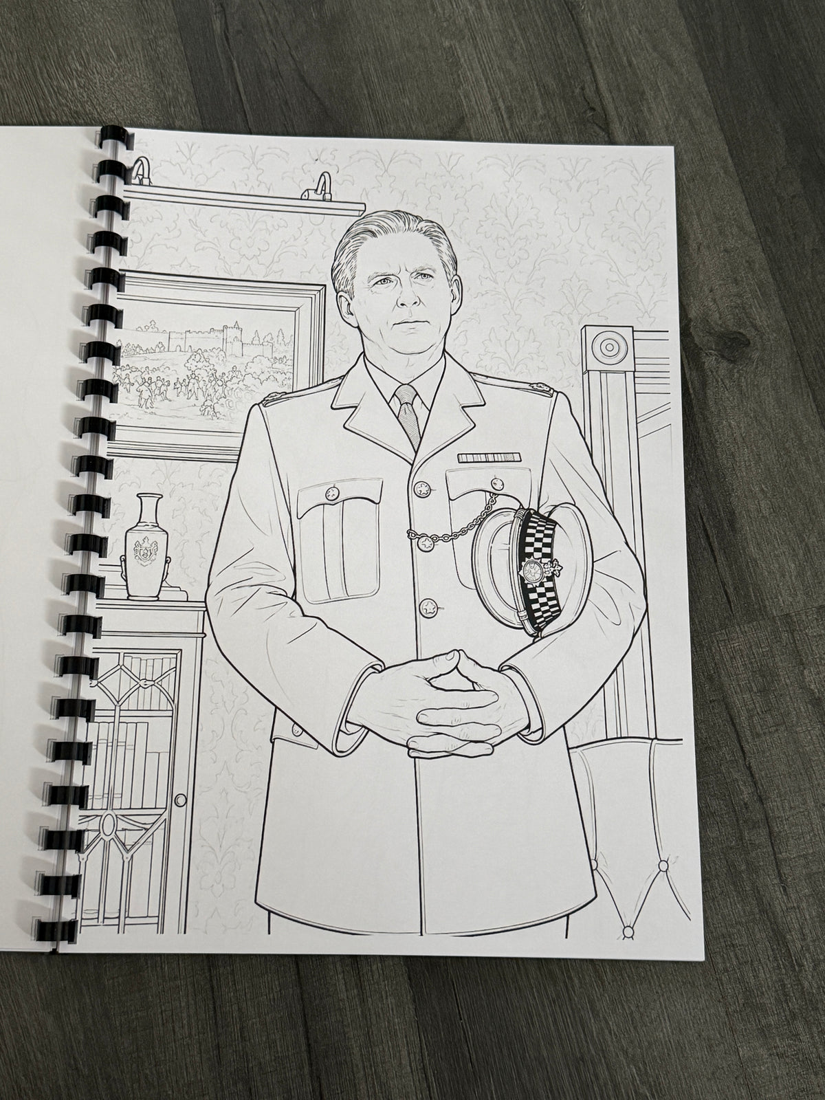 Line of Duty Colouring Book | British Crime TV Inspired Adult Colouring Book
