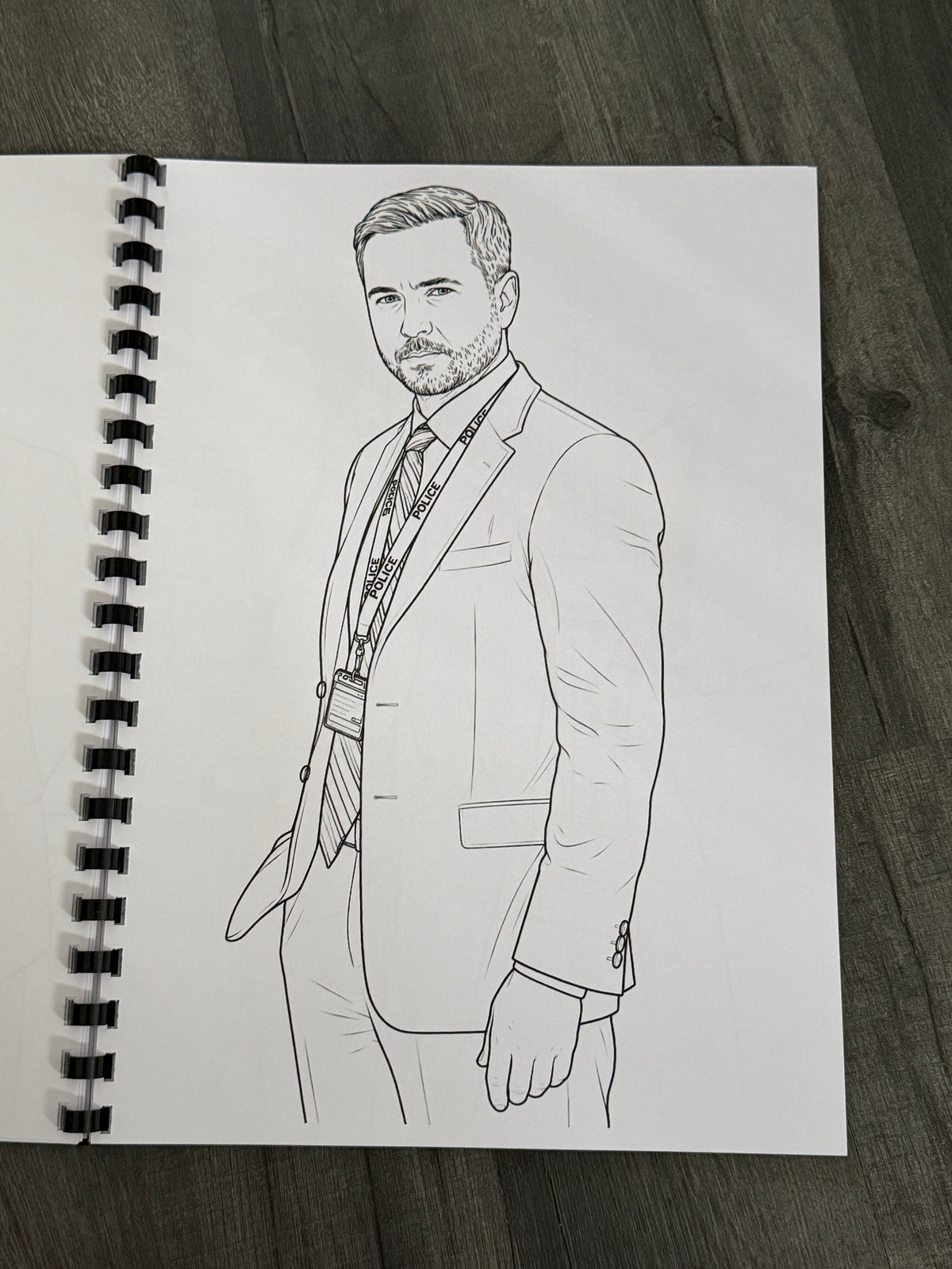 Line of Duty Colouring Book | British Crime TV Inspired Adult Colouring Book