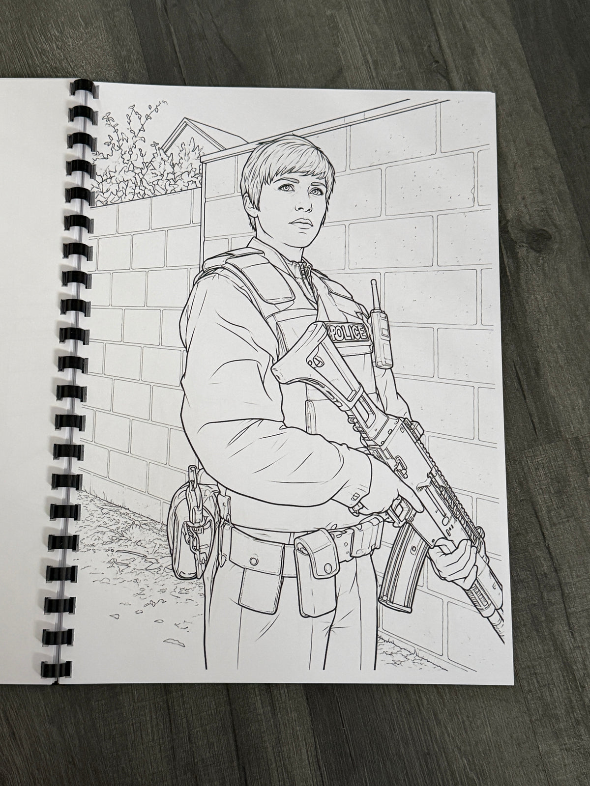 Line of Duty Colouring Book | British Crime TV Inspired Adult Colouring Book
