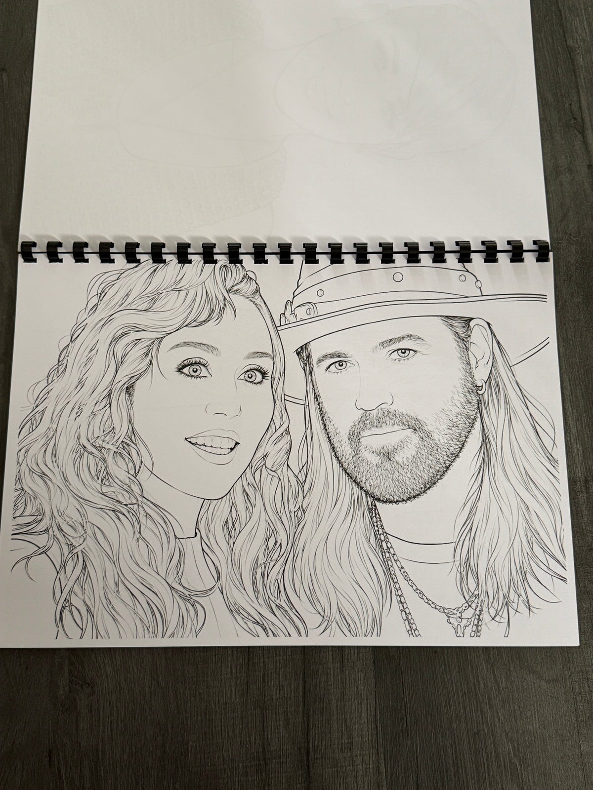 Miley Cyrus Colouring Book | Pop Music Inspired Adult Colouring Book