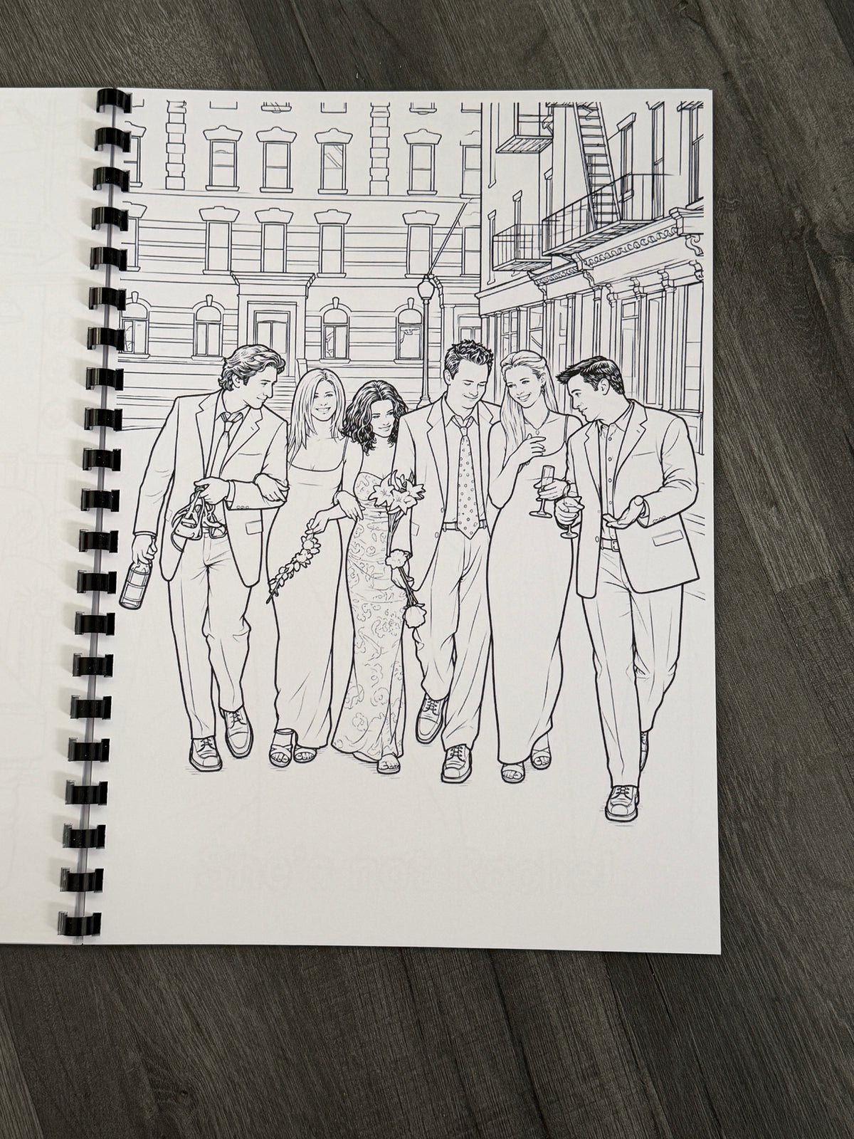 Friends Colouring Book Version 2 | TV Show Inspired Adult Colouring Book