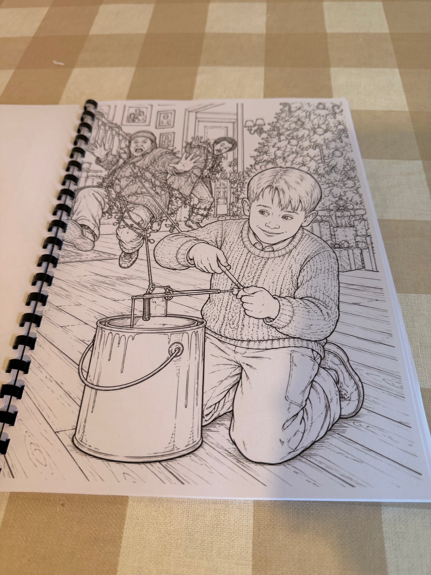 Home Alone Colouring Book | Classic Christmas Movie Inspired Adult Colouring Book