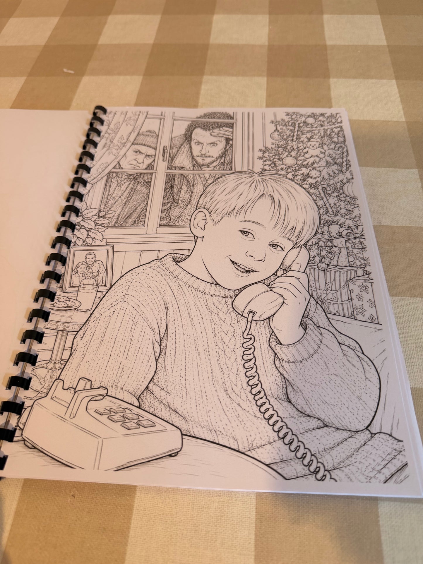 Home Alone Colouring Book | Classic Christmas Movie Inspired Adult Colouring Book
