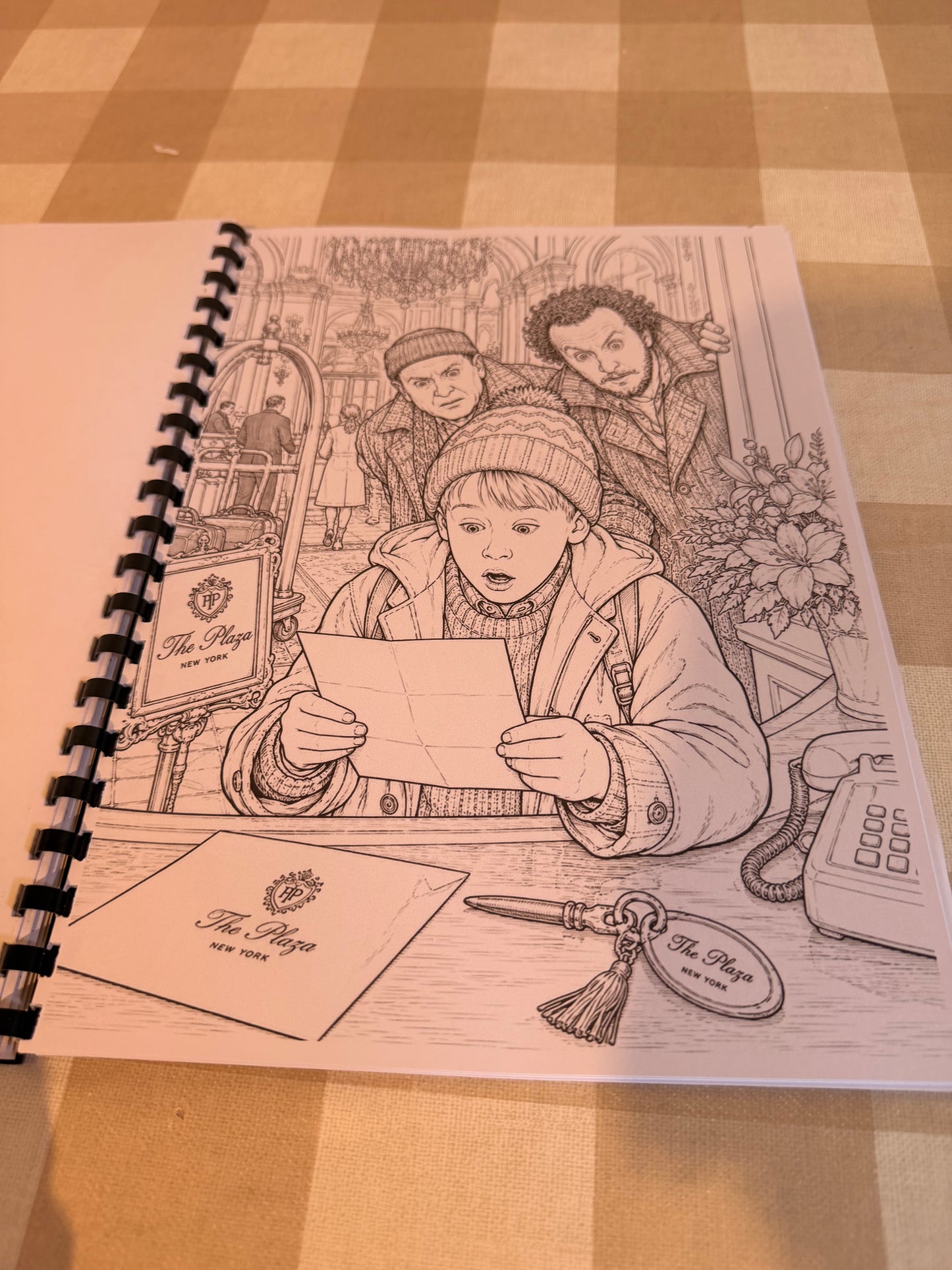 Home Alone Colouring Book | Classic Christmas Movie Inspired Adult Colouring Book