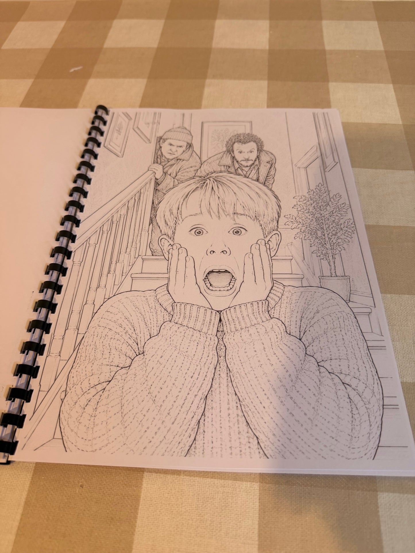 Home Alone Colouring Book | Classic Christmas Movie Inspired Adult Colouring Book